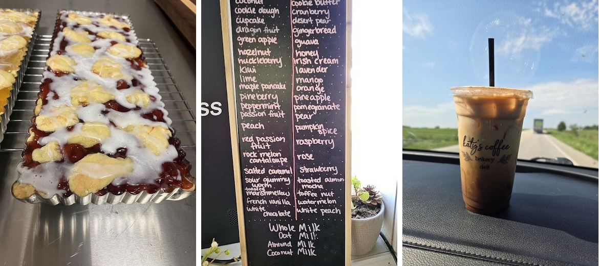 Katy's Coffee Menu